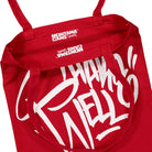 Montana Cotton Bag Shake Well By Baker One Red Shoulder & Cross Body Bags Close-up | Overkill
