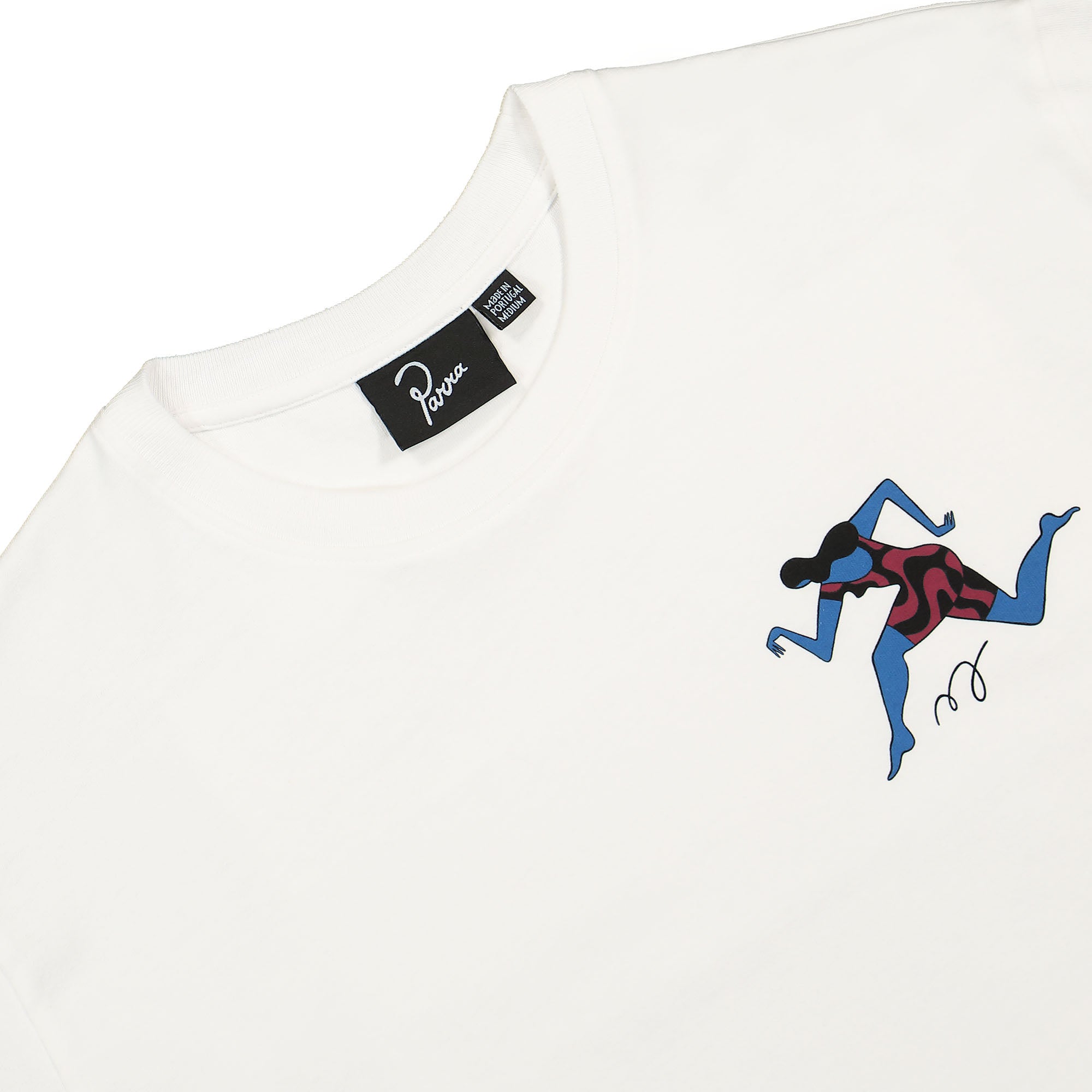 Parra No Parking T-Shirt White T-Shirts Material | Overkill