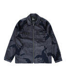 Parra Clipped Wings Shirt Jacket Greyish Blue Bomber & Varsity Jackets 50430 | Overkill