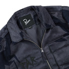 Parra Clipped Wings Shirt Jacket Greyish Blue Bomber & Varsity Jackets Close-up | Overkill
