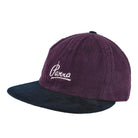 Parra Painters Script Corduroy 6 Panel Hat Purple Caps 50545 | Overkill
