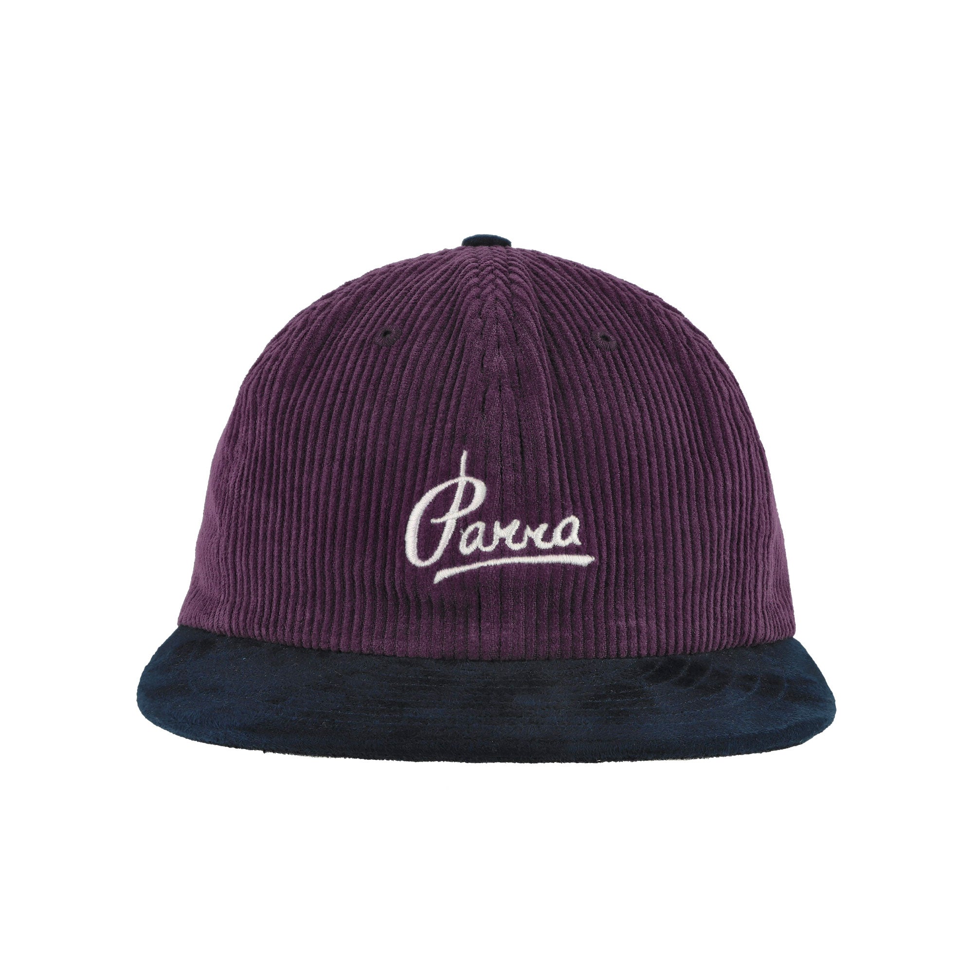 Parra Painters Script Corduroy 6 Panel Hat Purple Caps Detailfoto | Overkill