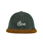 Parra Painters Script Corduroy 6 Panel Hat Pine Green Caps Detailfoto | Overkill