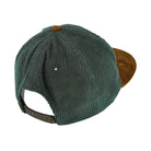 Parra Painters Script Corduroy 6 Panel Hat Pine Green Caps Detail view 1 | Overkill