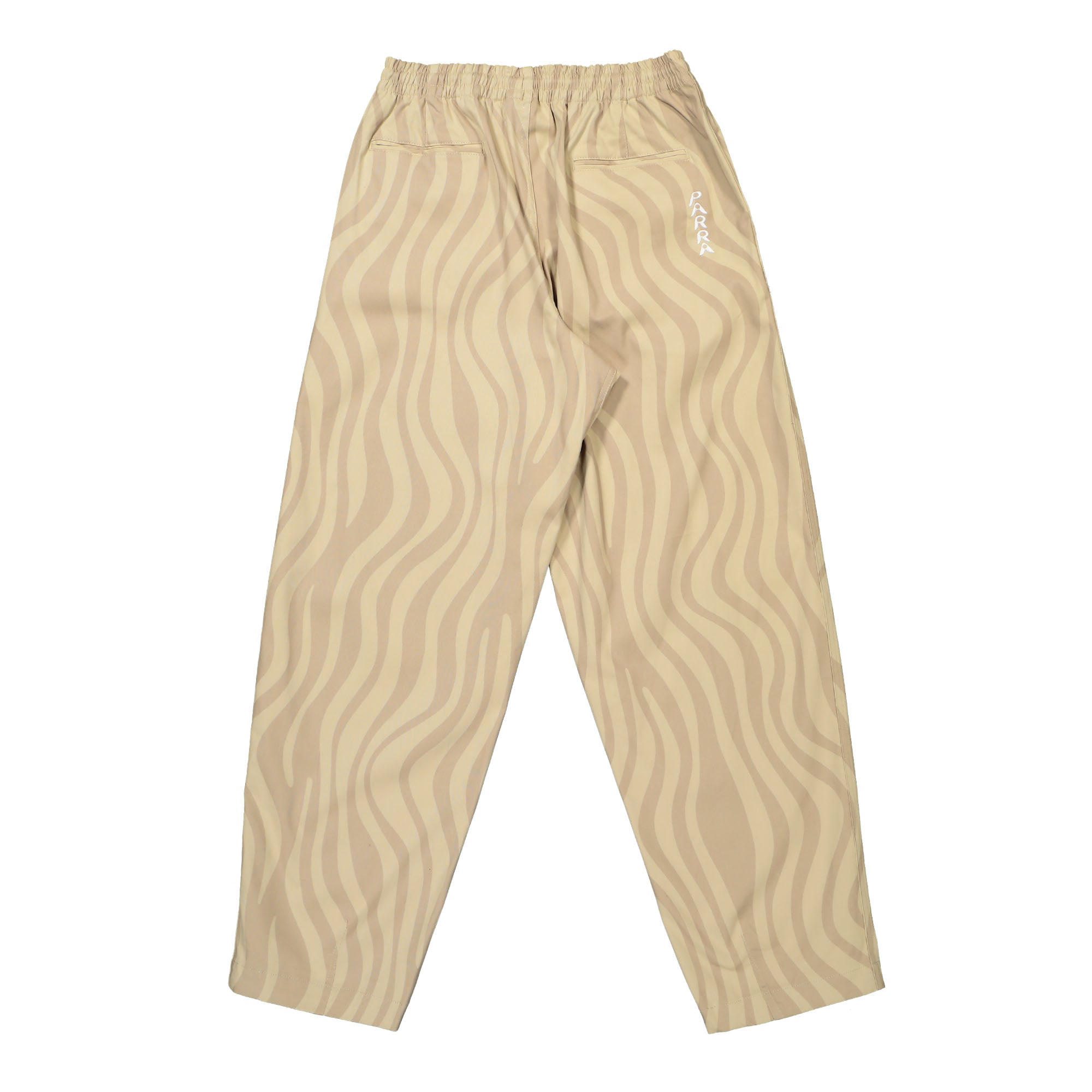 Parra Flowing Stripes Pants Tan Casual Pants Material | Overkill