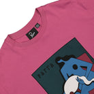 Parra My Dear Swan T-Shirt Pink T-Shirts Close-up | Overkill