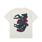 Parra Fancy Horse T-Shirt White T-Shirts Close-up | Overkill