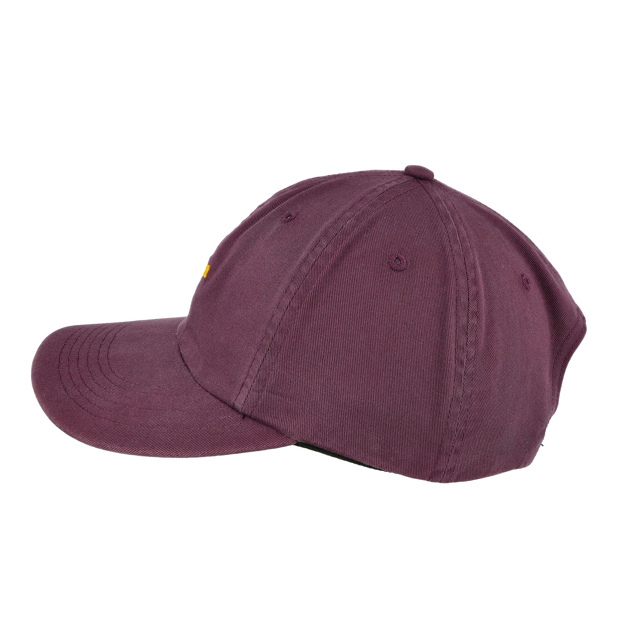Parra Script Logo 6 Panel Hat Dark Violet Caps  Material | Overkill