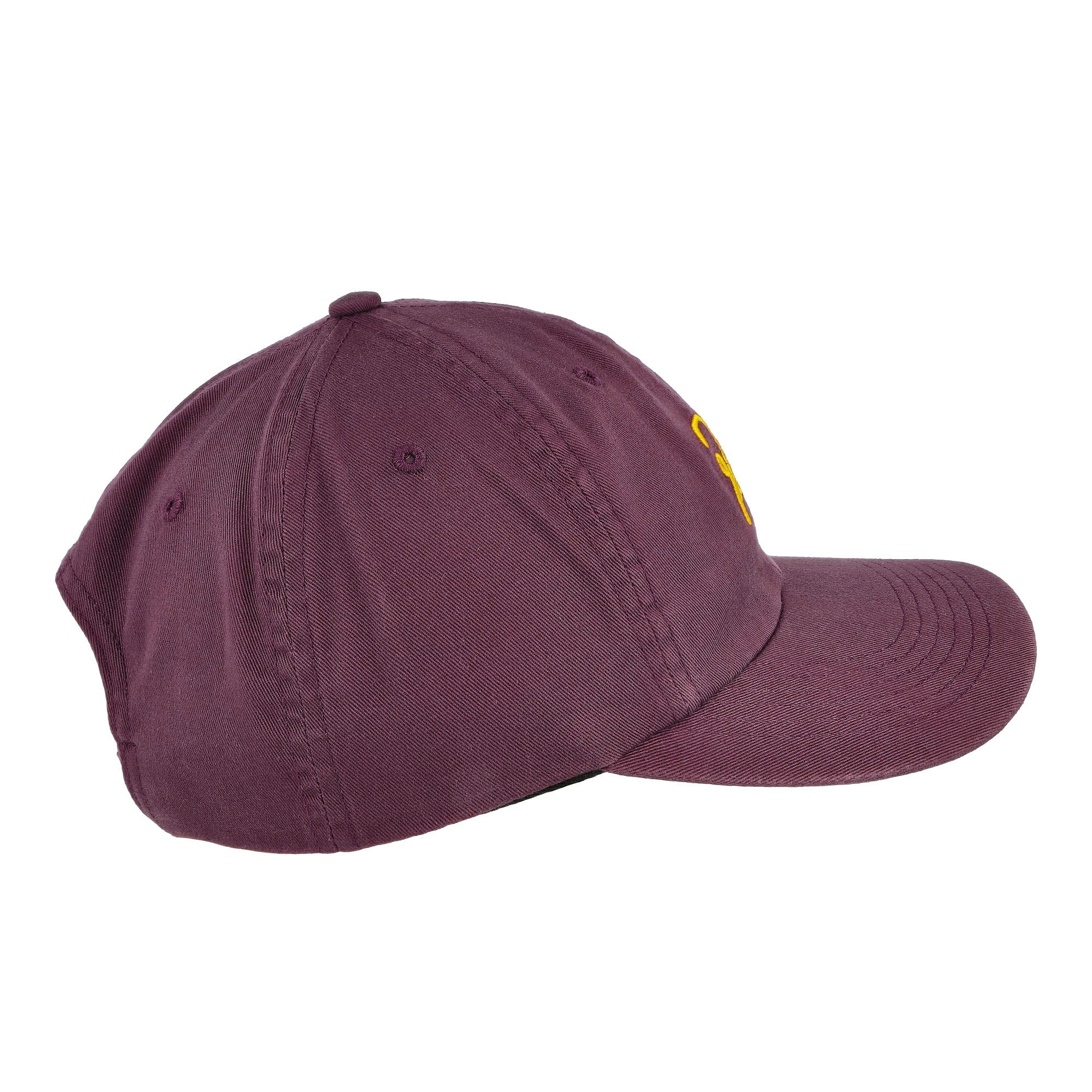 Parra Script Logo 6 Panel Hat Dark Violet Caps Close-up | Overkill
