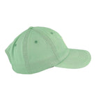 Parra Script Logo 6 Panel Hat Sage Green Caps Close-up | Overkill
