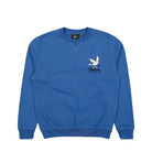 Parra Wheel Chested Bird Crew Neck Sweatshirt Blue Sweatshirts 51320 | Overkill