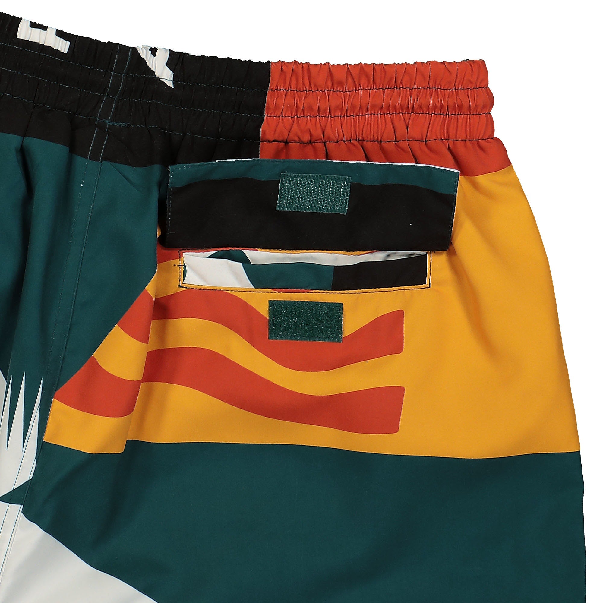 Parra Beached In White Swim Shorts Multi Swimwear Detail view 1 | Overkill