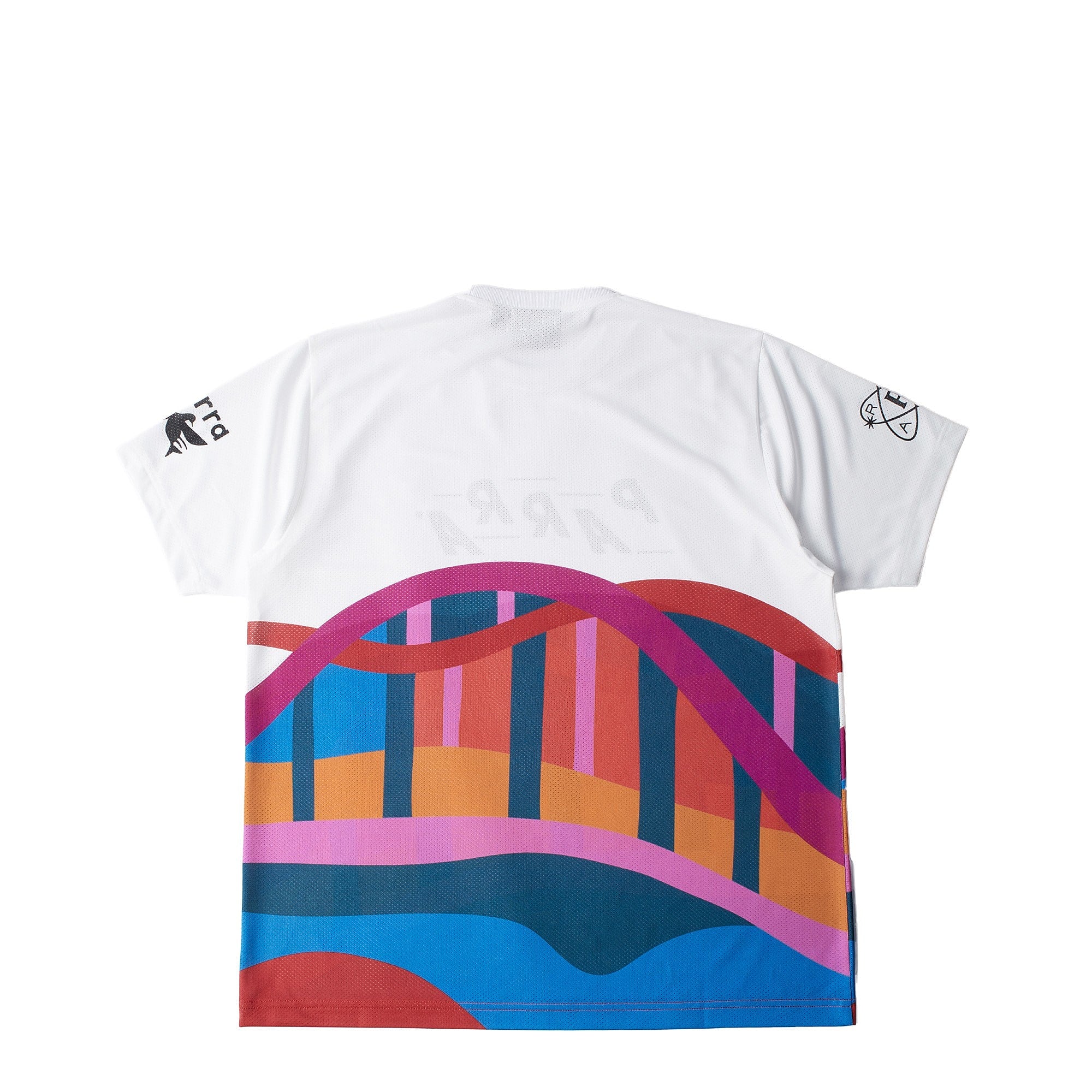 Parra Sports Bridge Mesh T-Shirt Multi T-Shirts Close-up | Overkill