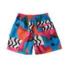 Parra Distorted Water Swim Shorts Multi Swimwear Material | Overkill