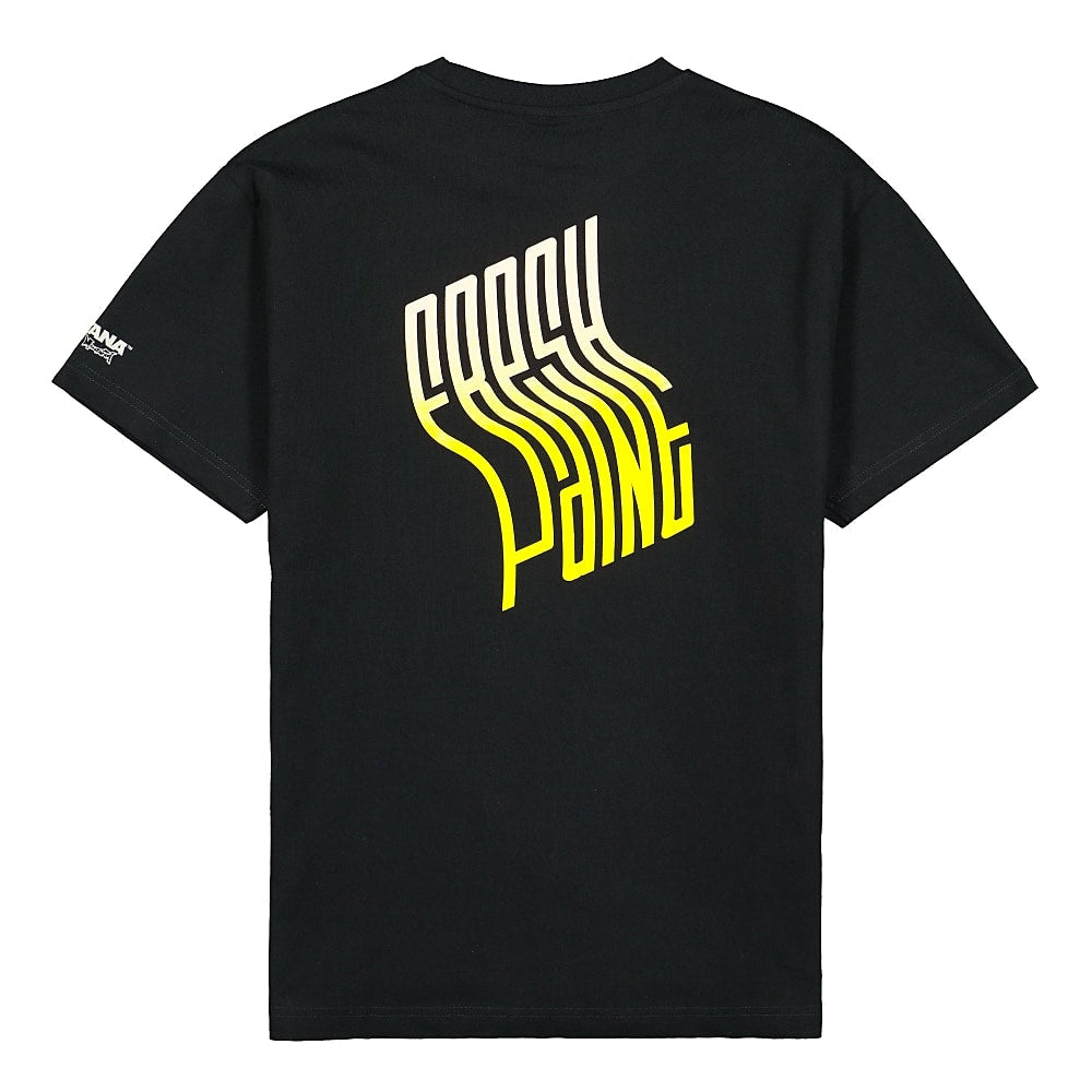 Montana T-Shirt Fresh Paint By Prefid Black T-Shirts Material | Overkill