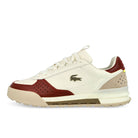 Lacoste  Slam Break PRM 126 1 SMA Off White / Orange Low Top Sneakers 51SMA0266.157 | Overkill
