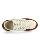 Lacoste  Slam Break PRM 126 1 SMA Off White / Orange Low Top Sneakers 51SMA0266.157 Detailfoto | Overkill
