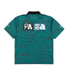 Parra Sports Flage Polo Shirt Deep Sea Green Polo Shirts Close-up | Overkill