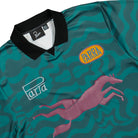 Parra Sports Flage Polo Shirt Deep Sea Green Polo Shirts Material | Overkill