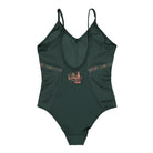 Puma Liberty x Puma Wmns Forever Luxe Leotard Green Gables Tops Material | Overkill