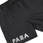 Parra No Vision Swim Shorts Black Swimwear Detailfoto | Overkill