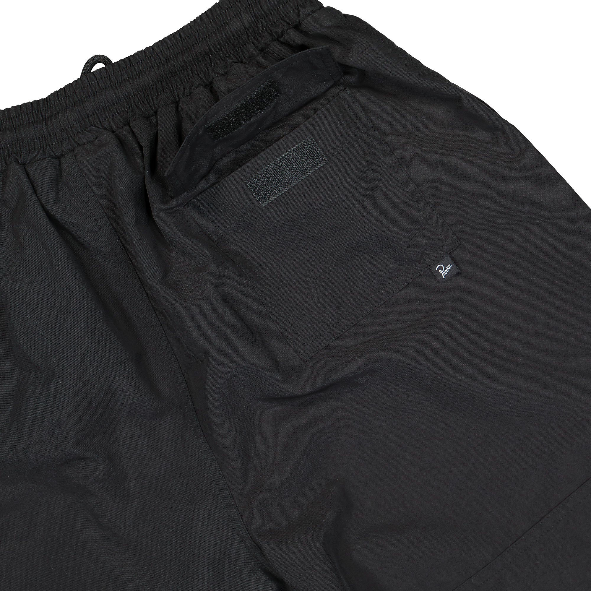 Parra No Vision Swim Shorts Black Swimwear Detail view 1 | Overkill