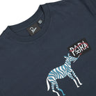 Parra No Parra Ever T-Shirt Navy Blue T-Shirts Close-up | Overkill