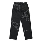 Parra Stitched Up Duck Pants Black Casual Pants Material | Overkill