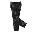 Parra Stitched Up Duck Pants Black Casual Pants Close-up | Overkill
