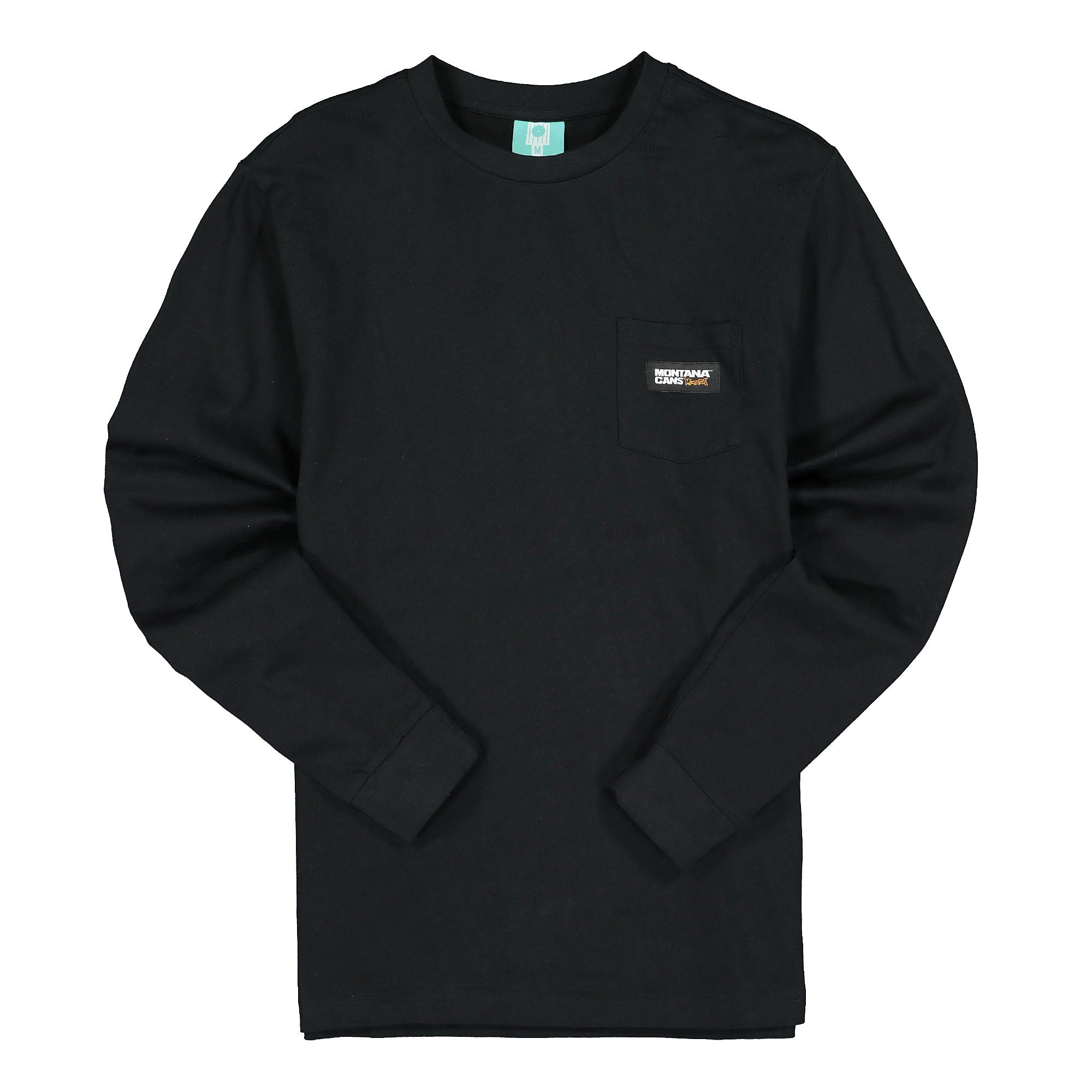 Montana Logo Label Longsleeve Black Longsleeves 522673 | Overkill