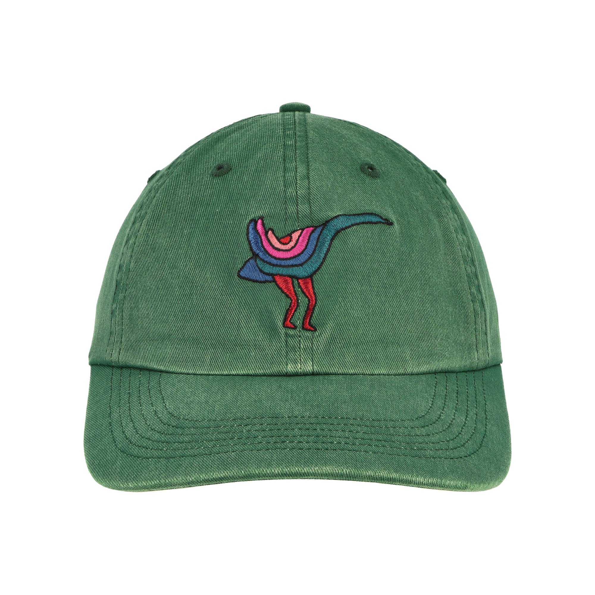 Parra Duck Attack 6 Panel Hat Green Caps Detailfoto | Overkill