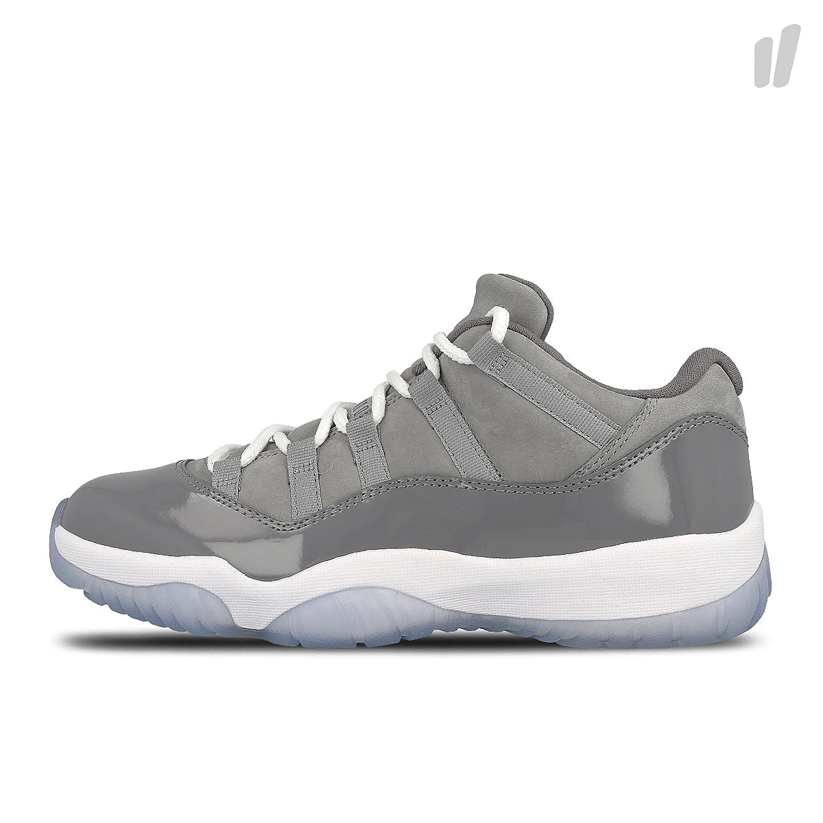 Jordan Air Jordan 11 Retro Low Medium Grey / White - Gunsmoke Low Top Sneakers 528895 003 | Overkill
