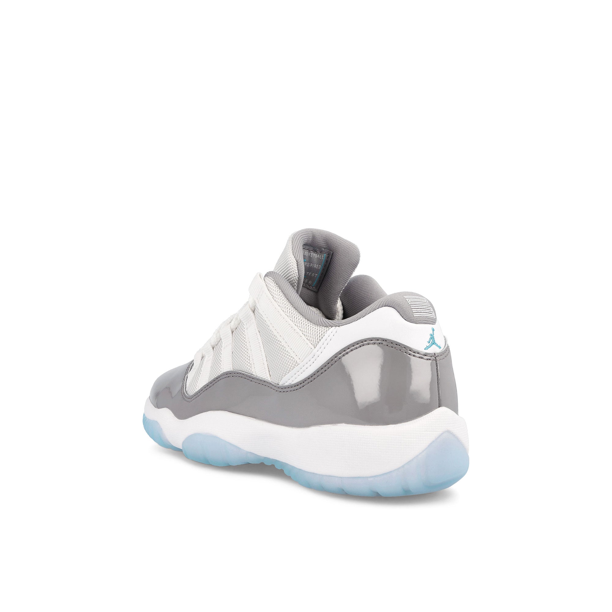 Jordan Air Jordan 11 Retro Low GS White / University Blue Low Top Sneakers  Material | Overkill