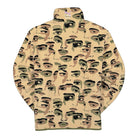 Puma Kidsuper Studios x Puma All Over Print Fleece Half Zip Top Pale Khaki   Material | Overkill