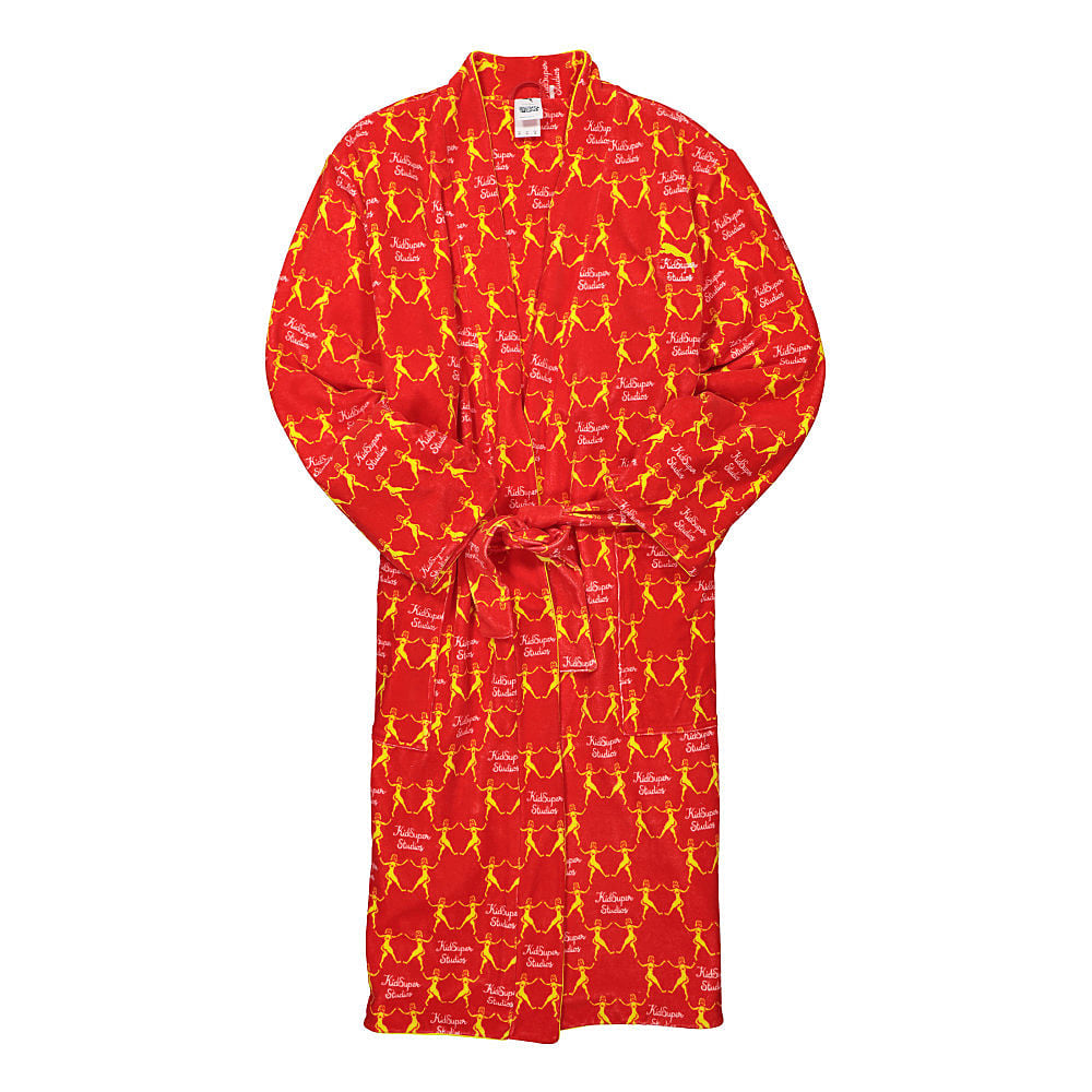 Puma Kidsuper Studios x Puma All Over Print Bathrobe Puma White - All Over Print Other Home Accessories 530423 02 | Overkill