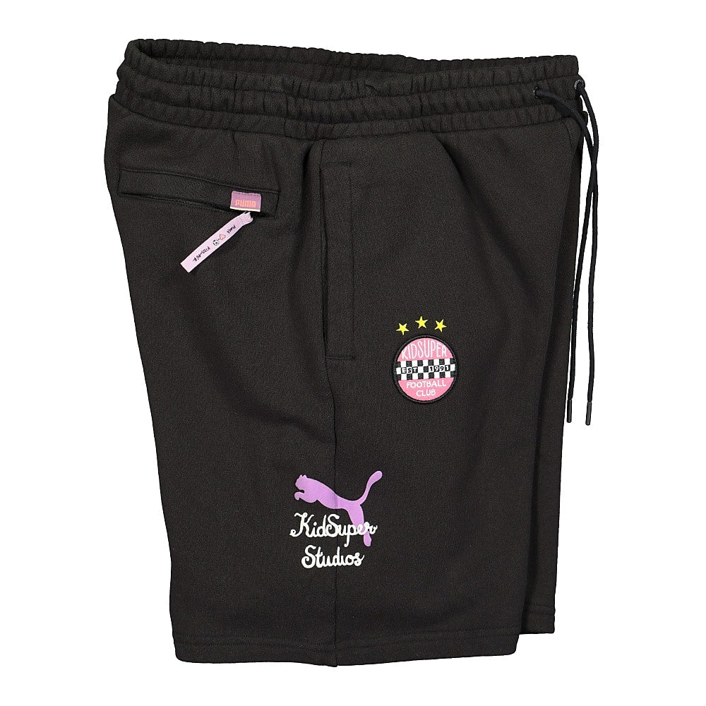 Puma Kidsuper Studios x Puma Shorts Puma Black Shorts Close-up | Overkill