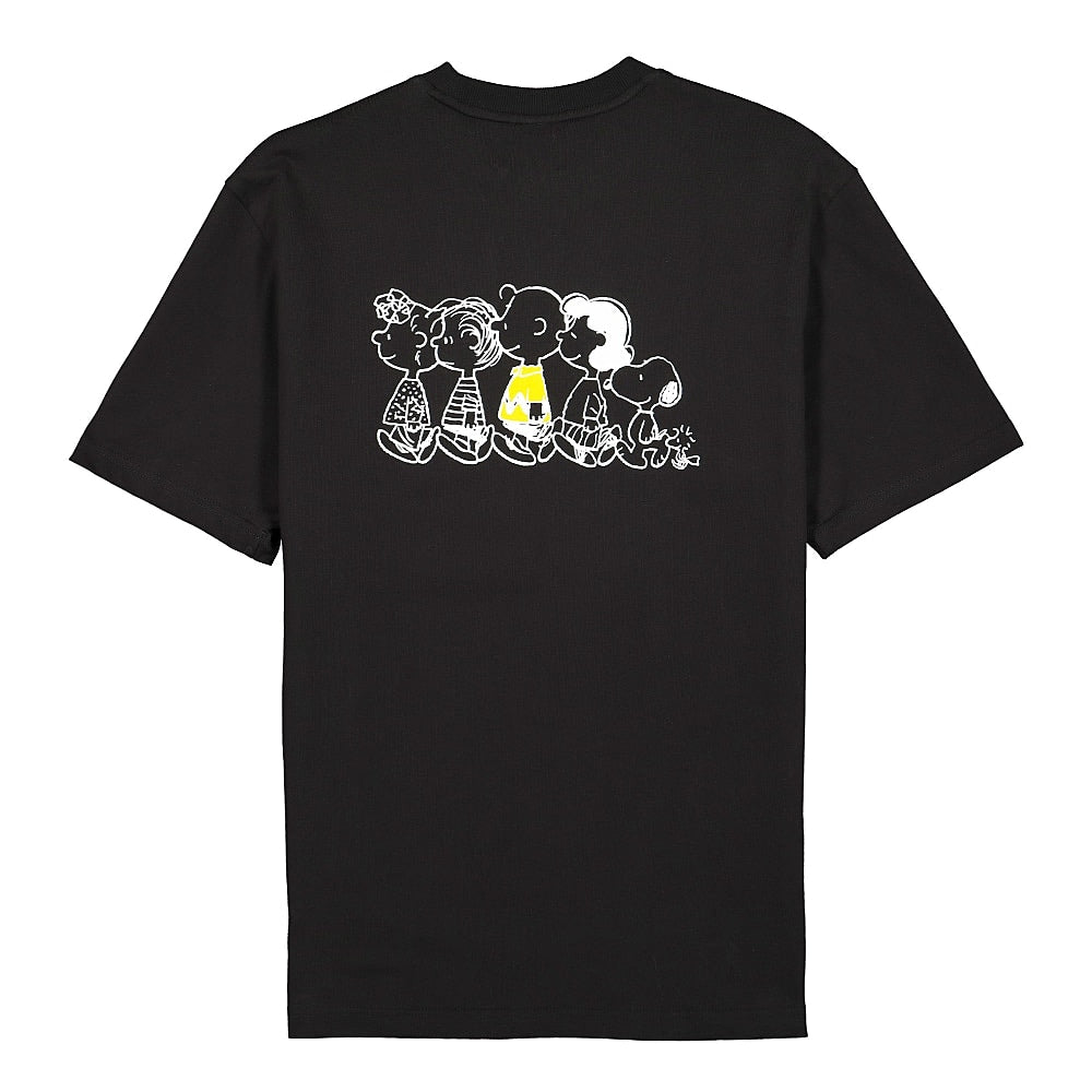 Puma Peanuts x Puma Tee Puma Black T-Shirts Close-up | Overkill
