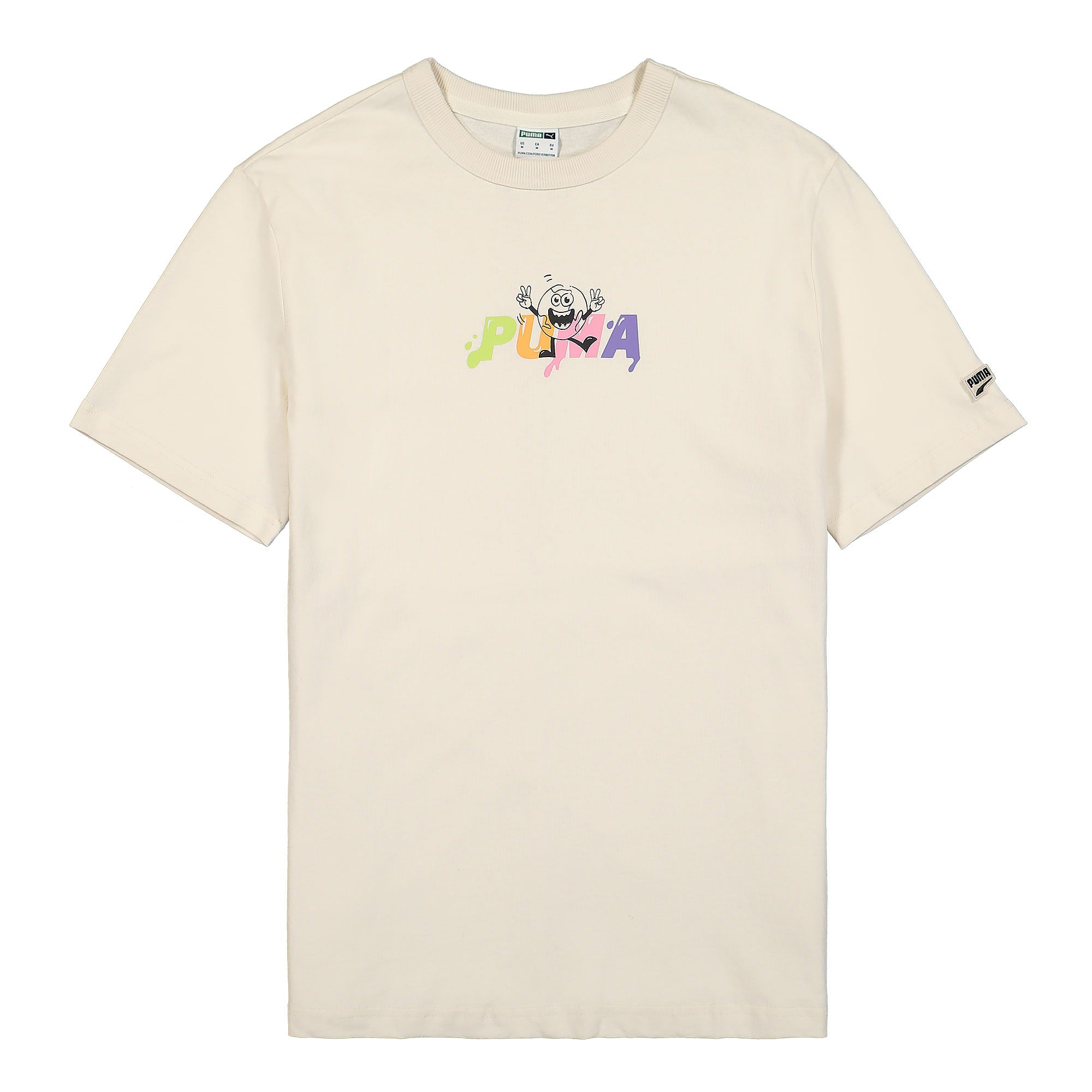 Puma Downtown Graphic Tee Ivory Glow - 2nd Base T-Shirts 531596 88 | Overkill