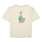 Puma Wmns Downtown Graphic Tee Ivory Glow T-Shirts Material | Overkill