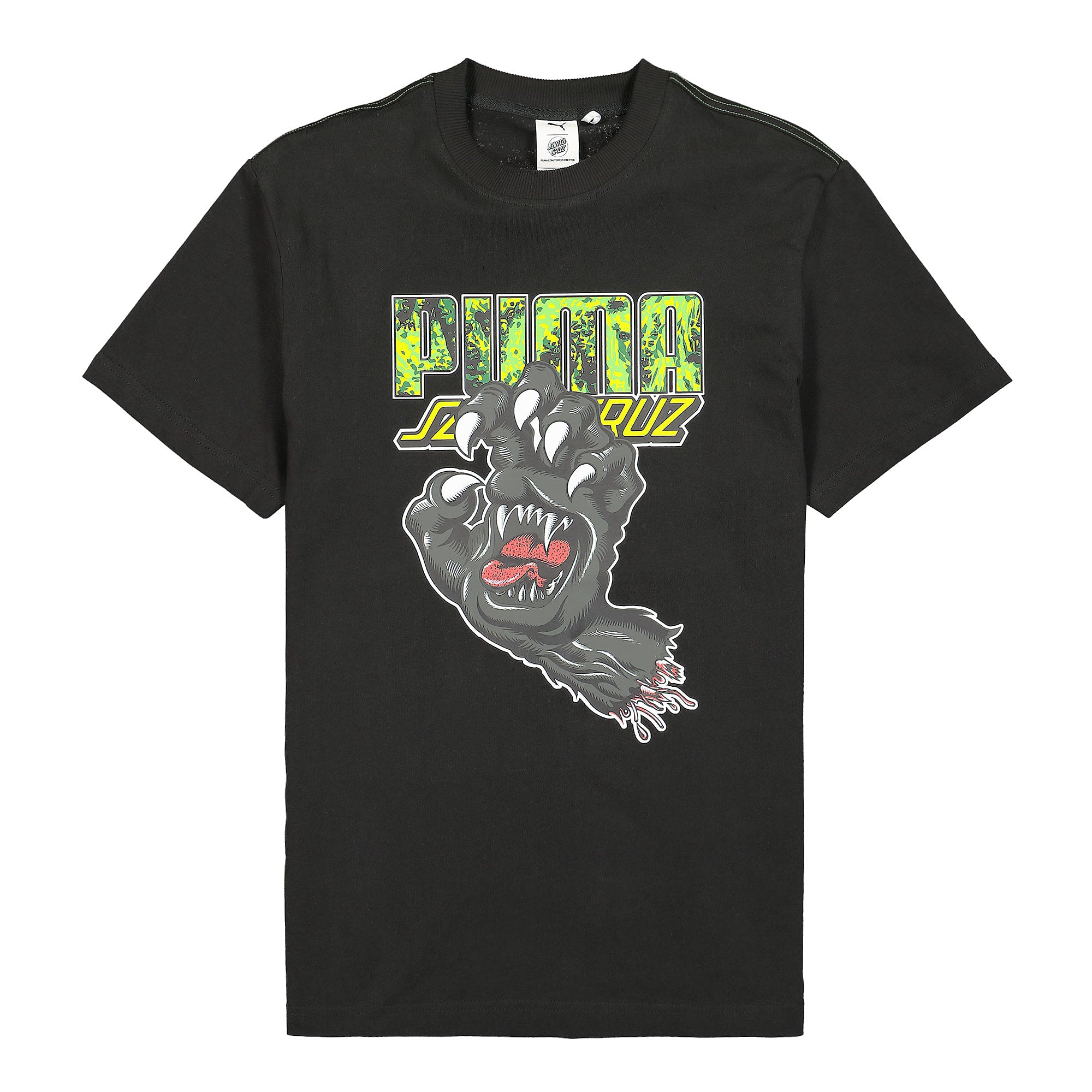 Puma Santa Cruz x Puma Tee Puma Black T-Shirts 532243 01 | Overkill