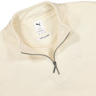Puma MMQ PO Mock Neck Ivory Glow Sweatshirts Close-up | Overkill