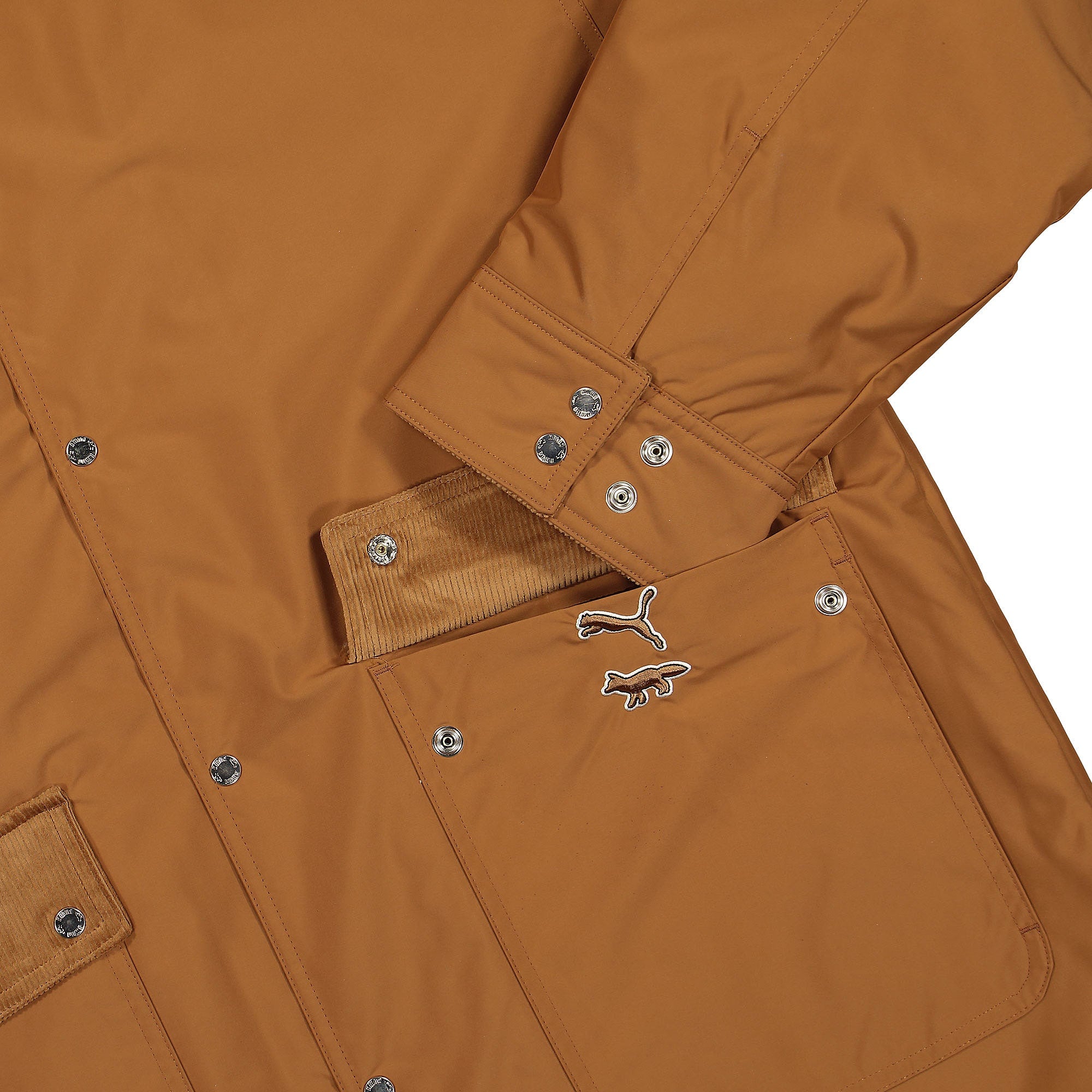 Puma Maison Kitsune x Puma Trench Coat Rubber Coats Detailfoto | Overkill