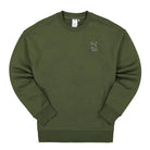 Puma Maison Kitsune x Puma Crew Rifle Green Sweatshirts 532324 94 | Overkill