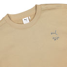 Puma Maison Kitsune x Puma Crew Travertine Sweatshirts Close-up | Overkill
