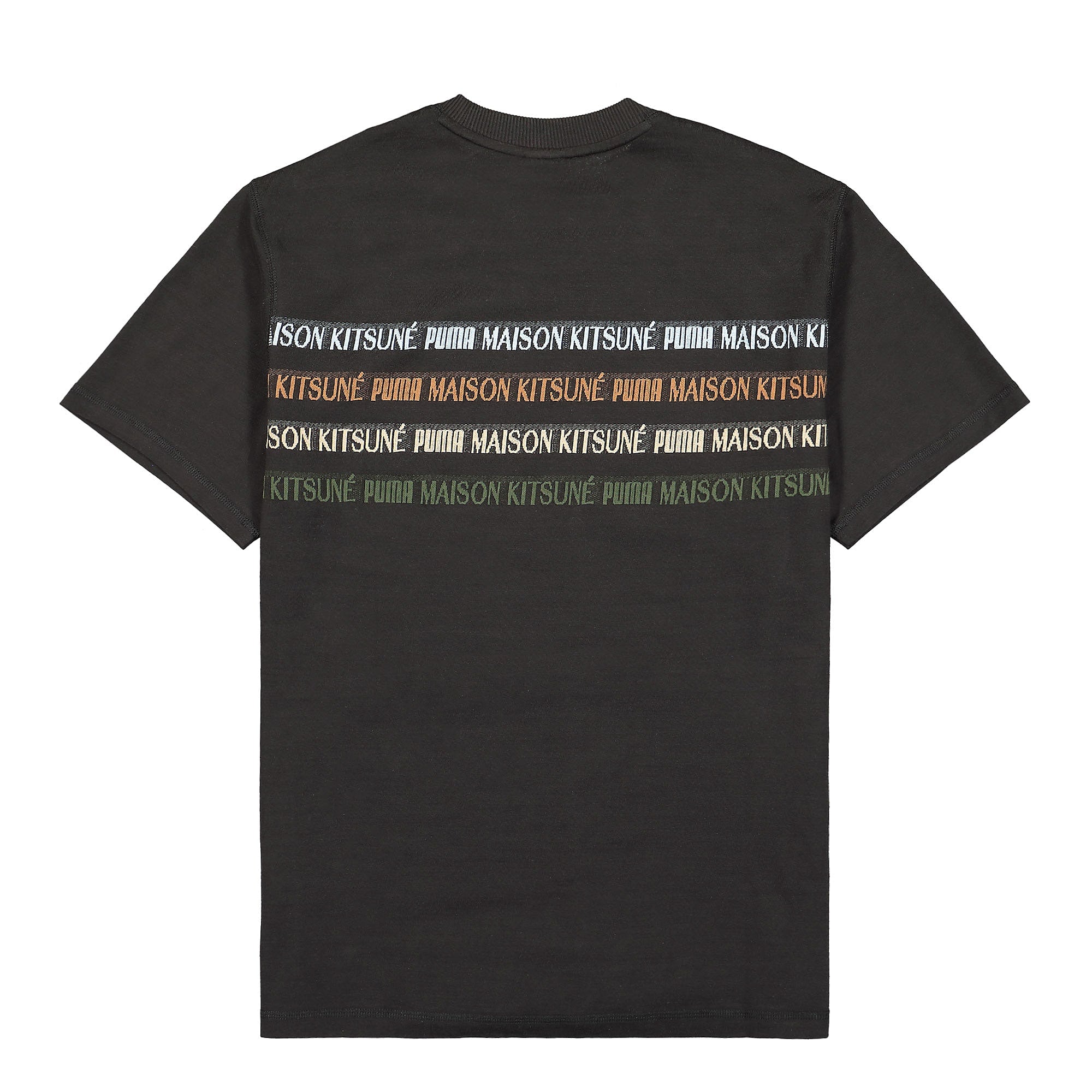 Puma Maison Kitsune x Puma Engineered Tee Puma Black T-Shirts Material | Overkill