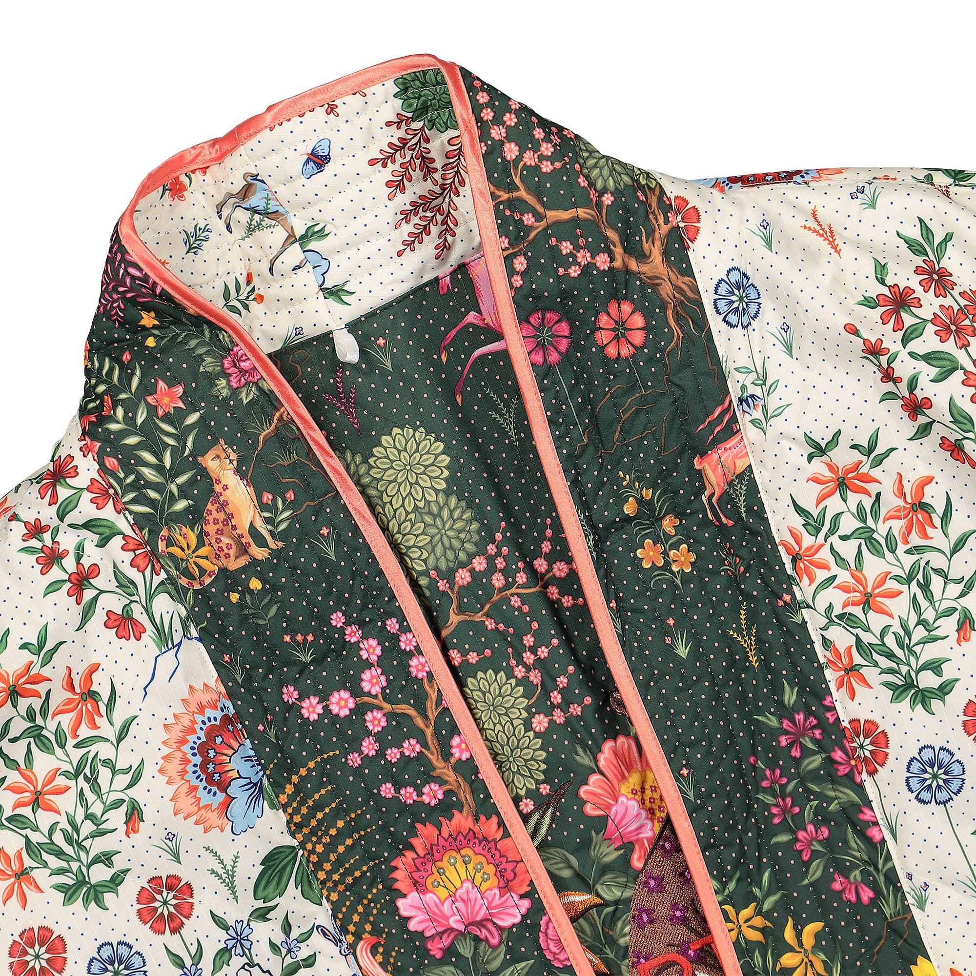 Puma Liberty x Puma Reversible Kimono Green Gables AOP Jackets Detail view 1 | Overkill