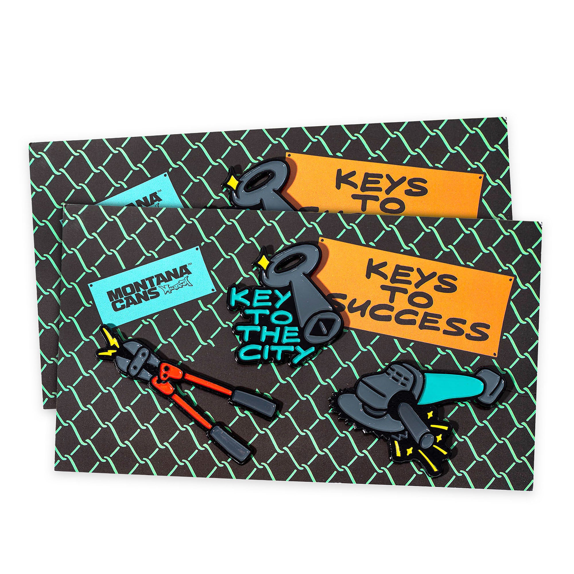Montana Pin Set - Key To The City  Various 532566 | Overkill