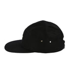 Montana 5-Panel Cap Typo Logo Black Caps Close-up | Overkill
