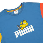 Puma Graphic Tee Kids Vallarta Blue T-Shirts Close-up | Overkill
