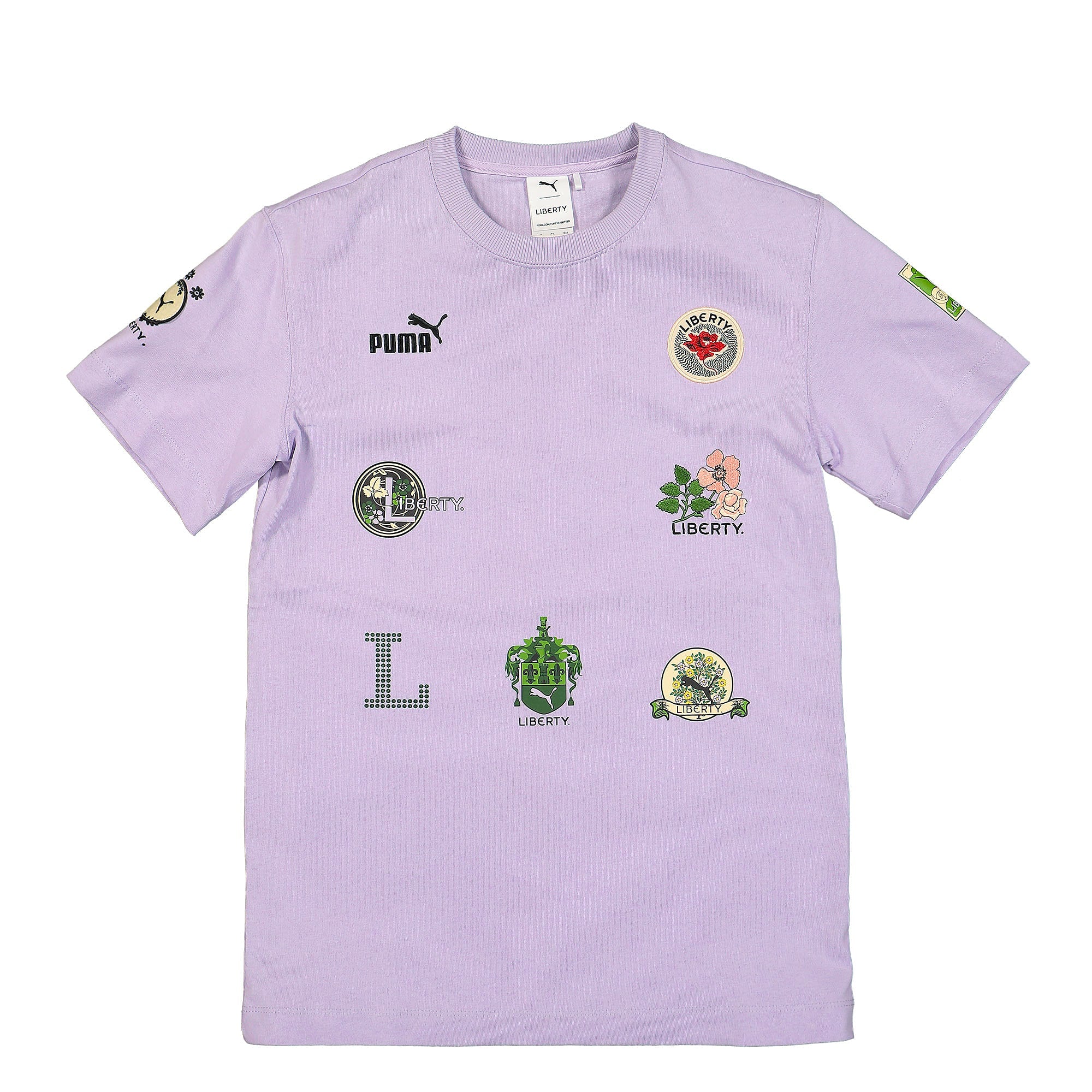Puma Liberty x Puma Badge Tee Pastel Lilac T-Shirts 534049 80 | Overkill